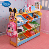 多省包邮迪士尼玩具收纳架儿童玩具架实木整理柜幼儿园超大玩具柜