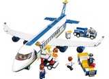 兼容乐高城市积木小鲁班拼装早教益智玩具大客机空中巴士飞机
