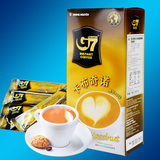 越南进口中原G7 卡布奇诺榛子榛果味速溶咖啡粉 216克 12小包