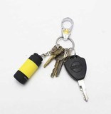 小型迷你袖珍USB充电式手电筒款钥匙扣钥匙链LED照明超小手灯
