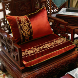 新款中式进口割绒古典罗汉床沙发坐垫红实木椅垫靠垫定做套厚海绵