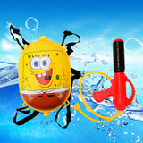 儿童水枪玩具超大号沙滩戏水抽拉式高压射程成人喷水背包水枪包邮