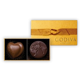 香港代购 godiva歌帝梵金裝巧克力礼盒婚礼结婚喜糖2颗装50盒起定