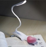 光喂奶LED学生暖黄护眼充电夹子台灯学习看书床头灯USB插电脑可调