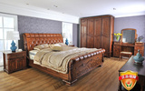 联邦家具正品保证温德米尔系列全实木床2米双人大床E13595EA