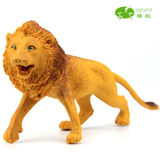 【大号】仿真非洲雄狮模型草原野生动物狮子道具环保塑胶儿童玩具