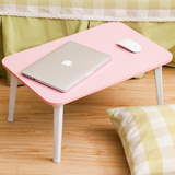 笔记本电脑桌高度可调节床上用学习小桌子可折叠宿舍神器懒人书桌