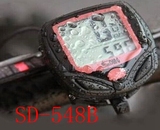 SD中文码表防水 山地测速里程表 死飞折叠自行车骑行装备时间表