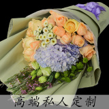 红玫瑰花束南京鲜花速递上海武汉合肥北京天津广州同城花店送花