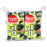 【天猫超市】韩国进口 海牌芥末味海苔 2g*10 百吃不厌休闲即食