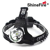 ShineFire CREE LED T6 L2头灯强光充电10W 户外夜钓鱼矿灯户外实