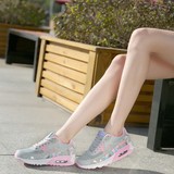 夏季女网鞋透气运动风女鞋跑步鞋阿甘平底匹克鞋甜美运动鞋旅游鞋