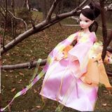 中国古装芭芘可儿娃娃洋娃娃新款婚纱四季仙子七仙女关节体六一