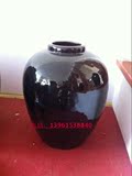 宜兴陶瓷酒坛 50公斤（100斤）容量黑釉酒坛酒缸