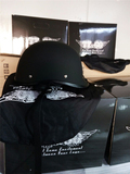 [日本进口]TT&CO汤普森复古哈雷巡航摩托车幽灵骑士瓢盔水瓢头盔