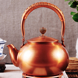 铜茶壶 纯紫铜壶 素壶A款 手工 铜壶 煮茶铜壶 茶具包邮