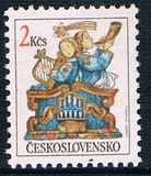 CK0087捷克斯洛伐克1992圣诞节邮票1全新1206