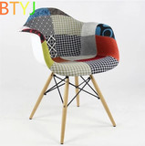 简约椅凳 时尚办公椅 创意休闲椅 艺术座椅子 伊姆斯椅 百家布椅