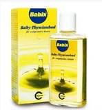 德国babix沐浴油通鼻塞10ML宝宝成人婴儿鼻涕百里香精油