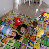 爬爬垫泡沫地垫防水折叠防潮宝宝爬行垫儿童坐垫卧室客厅婴儿地毯