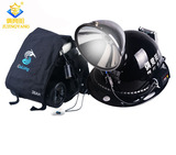 HID氙气头盔灯55W强光狩猎探照灯充电锂电疝气户外钓鱼打猎灯12V