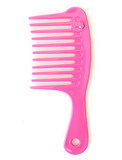 粉红时代pinkage塑料梳子斧假发工具梳子宽齿梳子塑料阔齿大齿梳
