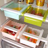 厨房用品用具冰箱收纳架抽屉隔板层架塑料架子多功能置物架