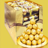 意大利费列罗巧克力 零食进口礼盒48粒 3*16条装 喜糖费罗列特价