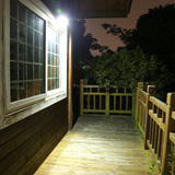 太阳能壁灯户外庭院灯人体感应壁灯防水室外阳台家用超亮太阳能灯
