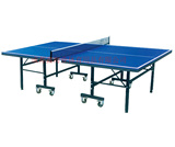 室内移动式乒乓球台桌成都鑫海业标准台质量好家用型带轮子折叠式