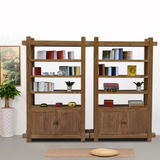 实木中式博古架客厅隔断柜酒柜杂物置物架茶叶茶具展示架子书柜架