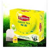 LIPON立顿办公餐饮装系列 立顿绿茶 100小泡 200克 正品保证