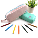 糖果色pu大容量笔袋简约创意韩国铅笔袋小清新男女中学生文具用品