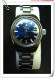 特价早期古董瑞士手表/TISSOT天梭T12自动单历机械表老表宝蓝表盘