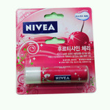 来货了 韩国原装进口正品 NIVEA妮维雅樱桃润唇膏护唇膏转管 4.8g