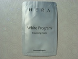 韩国正品代购HERA赫拉 美白疗程泡沫/保湿洗面奶 洁面4ML小样