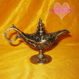 俄罗斯工艺品黄铜锡银阿拉丁神灯 俄罗斯商品 欧式古典 生日礼物