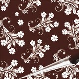 DIY朱古力巧克力转印纸/转写纸模具蛋糕围边食品烘焙用白色布纹花