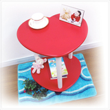简单日子红色时尚杂志桌韩式小茶几/创意床头柜/咖啡桌子简约2015