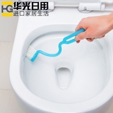 日本进口弯头马桶刷厕所刷内侧清洗刷弯曲刷坐便器死角刷清洁刷子