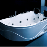 豪华冲浪按摩浴缸双人恒温加热亚克力成人欧式智能大浴盆1.8米