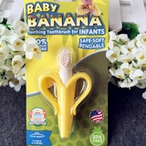 代购美版香蕉宝宝婴儿玉米牙胶玩具咬胶Baby banana牙刷磨牙棒