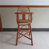 童餐椅宝宝吃饭椅儿童椅高脚椅藤椅印尼藤椅BB凳印尼藤特价