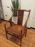红木非洲花梨木仿古实木椅子圈椅靠背椅扶手椅沙发茶室茶馆茶楼