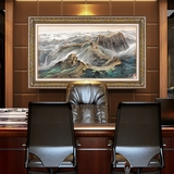 万里长城客厅装饰画 办公室会议室书房壁画 八达岭中式背景挂画