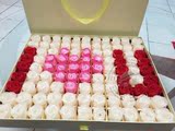 99朵玫瑰香皂花礼盒圣诞节创意生日DIY礼物18岁女生表白纪念日
