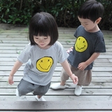 PANPAN BABY独家定制韩国纯棉条纹男女宝宝儿童短袖T恤