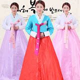 传统改良韩服女古装写真舞台演出服朝鲜族宫廷结婚朝鲜服舞蹈服装