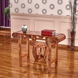 刺猬紫檀木中式仿古琴台 花梨木古琴古筝桌书桌凳可拆卸共鸣琴桌