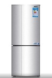 Galanz/格兰仕 BCD-131A 拉丝银131升双门冰箱静音2门冰箱